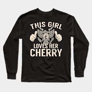 CHERRY Long Sleeve T-Shirt